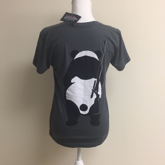 NWT Popkiller Panda Hunter Tee - Picture 3 of 8